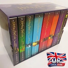 Kids Harry Potter 7+1 Complete Book Collection Box Set J K Rowling Novels