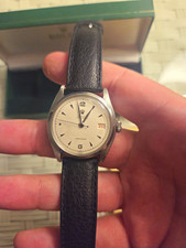 Rolex Oysterdate Precision 34MM 6094 Mens Watch Year 1953 With Rolex Box RARE