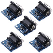 5PCS MAX3232 3.3V to 5V DB9 Male RS232 Serial Prot to TTL Converter Module Ro...