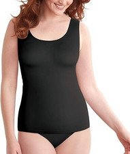 Bali womens Comfort Revolution Easylite Shapewear Tank Black Medium A004088