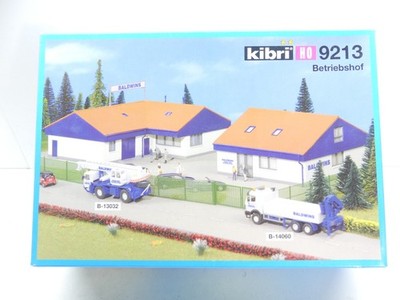 Kibri H0 9213 Bausatz Betriebshof Baldwins, ungebaut, NEU in OVP #68015