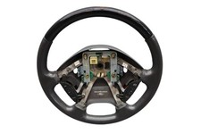 02-05 Ford Thunderbird Steering Wheel Wood Black W Buttons Oem