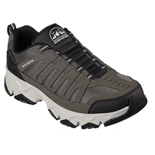 Skechers Men's Crossbar Slip-on Sneaker Brown ,Black NWB