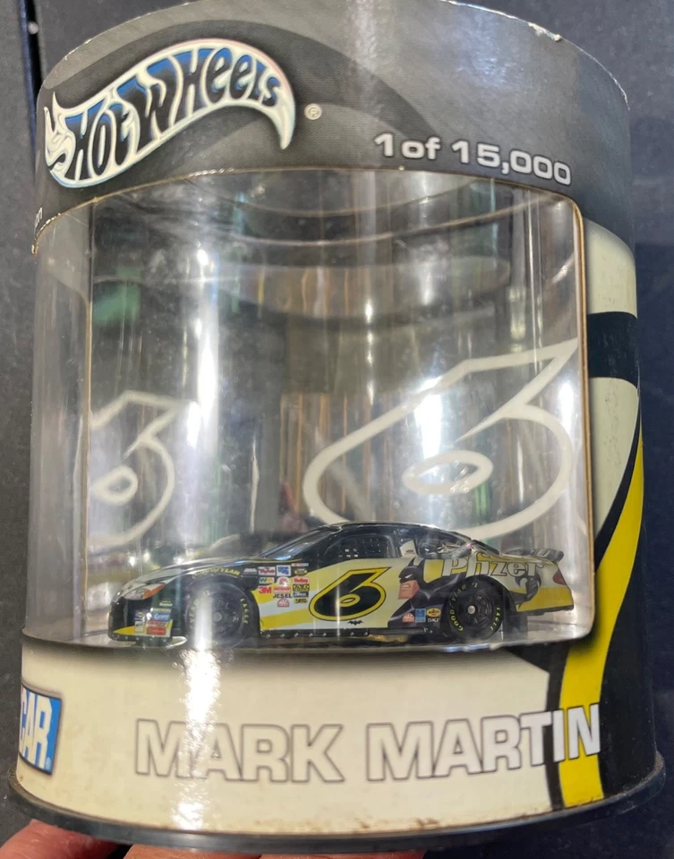 Hot Wheels Mark Martin #6 Pfizer Batman 1/64 FS NEW Model - Image 2 of 4