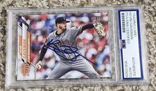 Kevin Gausman Signed Auto 2020 Topps Series 2 #457 Baseball Card PSA DNA