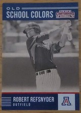 2015 Panini Contenders Old School Colors Robert Refsnyder #32 Arizona Wildcats