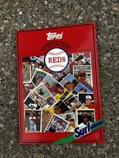 1987 SURF TOPPS BASEBALL CARDS OF THE CINCINNATI REDS VGC Plus 1989 Reds Vs Card