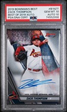 Zach Thompson - 2019 Bowmans Best - #B19ZT - Best of 2019 AUTO - PSA 10 AUTO 10