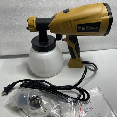 Ginour Electric Spray Gun HVLP Paint Sprayer 1300ml Adjustable Flow TPK-PT003