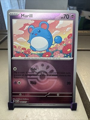 Pokémon TCG Marill Friend Ball Reverse Holo 83/217 Ascended Heros NM