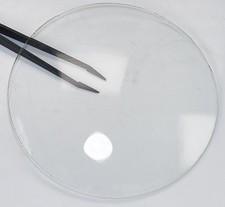 Clock Dial Face Glass Curved Round Replacemen...