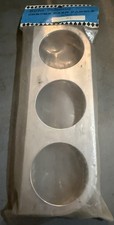 Stewart Warner Sun Auto Meter 2 116 Gauge Chrome Dash Panel Vintage Nos New