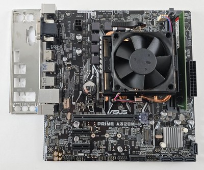 AMD A10-9700 + ASUS PRIME A320M-K + 8GB DDR #Z152