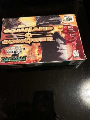 Command & Conquer N64 Nintendo 64 komplett CIB sehr guter Zustand! SCHÖN!