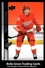 2020-21 Upper Deck Troy Stecher #550 Detroit Red Wings NHL Hockey