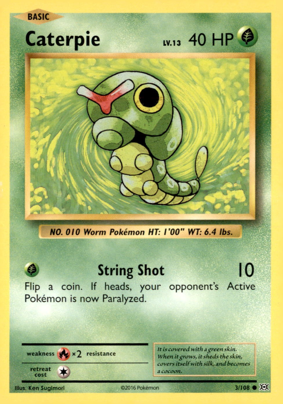 XY - Evolutions #3/108 Caterpie
