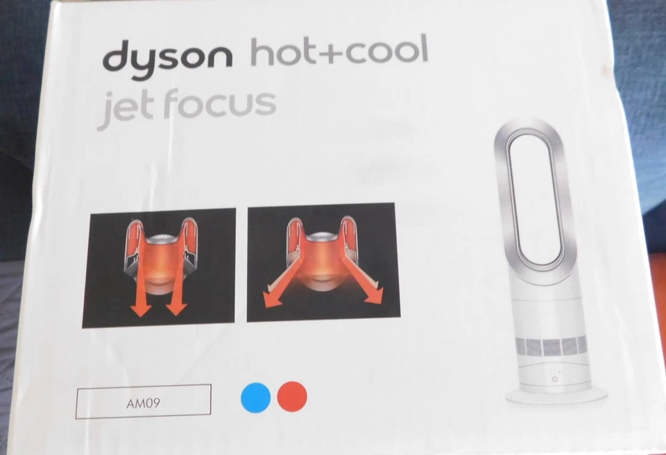 Dyson Hot+Cool Jet Focus fan heater AM09 / SKU: 464812-01  Brand new in box - image 4 of 4