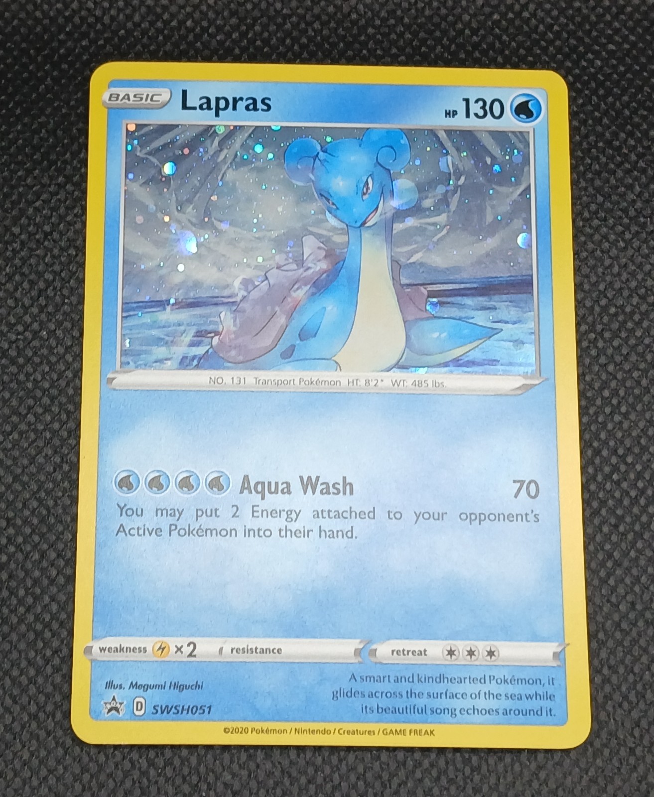Lapras - Holo SWSH051 Promo 2019 SWSH: Sword & Shield Promo Cards LP