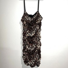 Fashion Nova Leopard Print Mini Dress