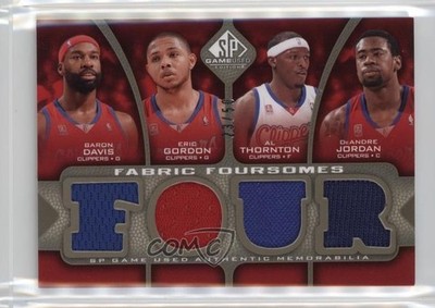 2009 SP Game Used Edition Level 2 23/50 Baron Davis Eric Gordon Al Thornton 1l0s