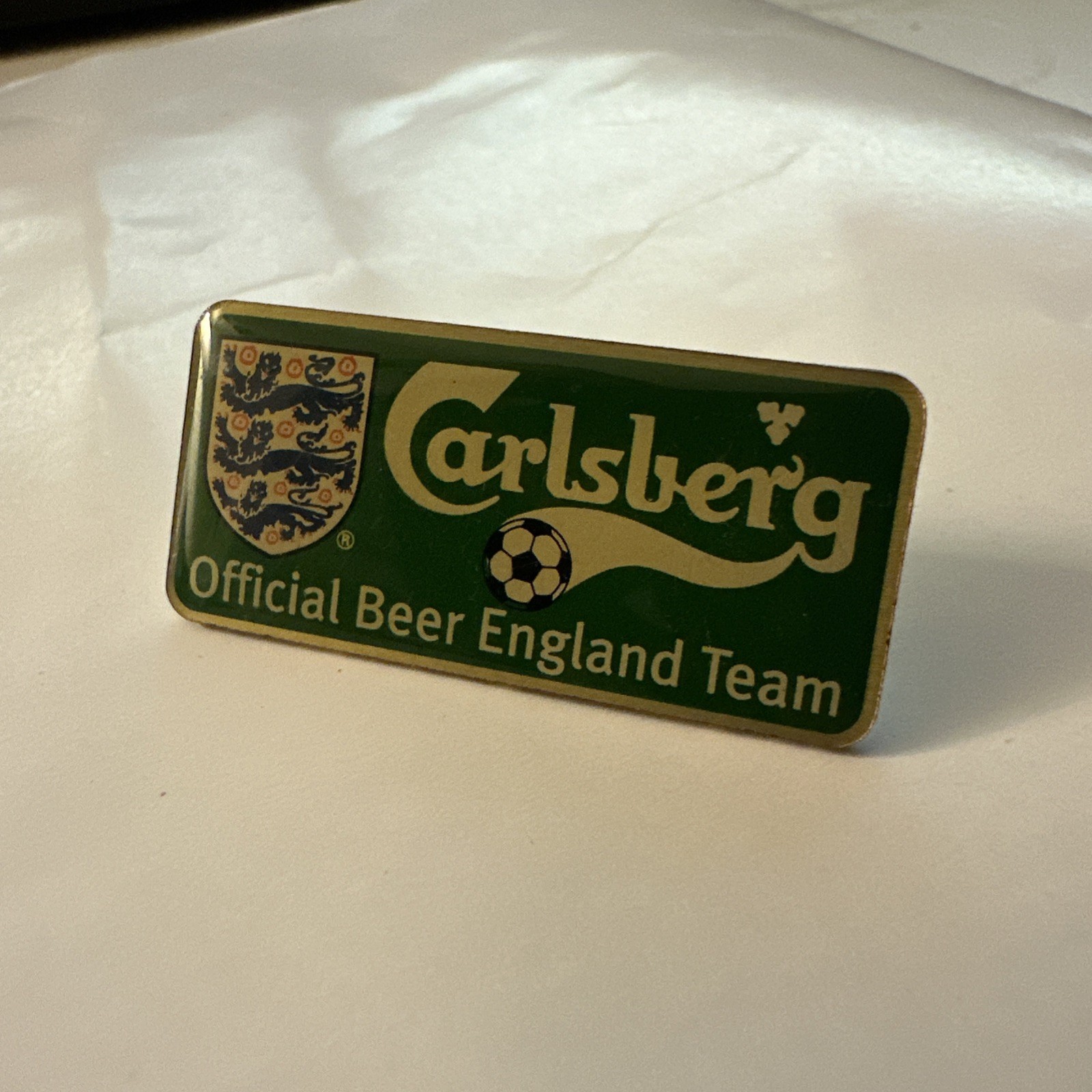 Carlsberg England Football Team Stud enamel Pin Badge