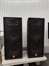 x2 JBL JRX125 Professional Dual 15" Two-Way Passive Loudspeaker System JRX100