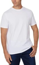 NWT Kirkland Signature Men's S Crew Neck T-Shirt 6-Pack White 100 Cotton