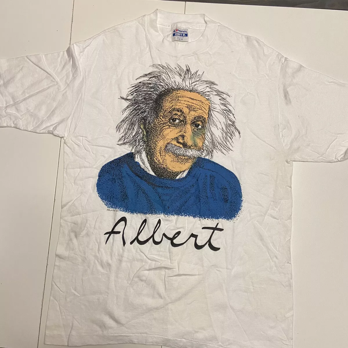 albert winestein t shirt