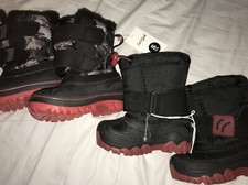Set Of 2 New Cat And Jack Toddler Boots Small 5/6