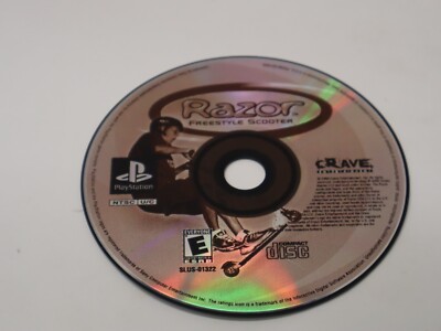 Razor Freestyle Scooter (PS1, 2000) Disc Only