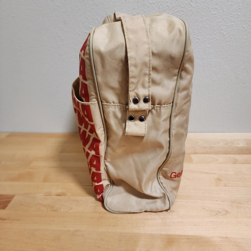 Bolso de mano de viaje de colección TWA Trans World Airlines Getaway Vacations Foto 4 de 4