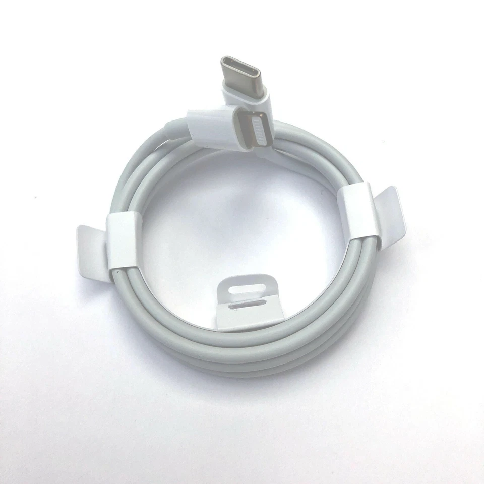 Genuine Apple USB-C to Lightning Fast Charge Cable iPhone 12 13 14 & Pro/Pro Max - Image 2 of 4