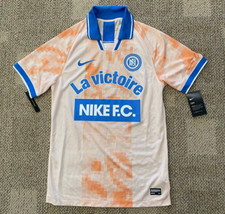 Nike Shirt Jersey La Victoire F.C. Soccer Orange AQ0660-838 Men's S Small