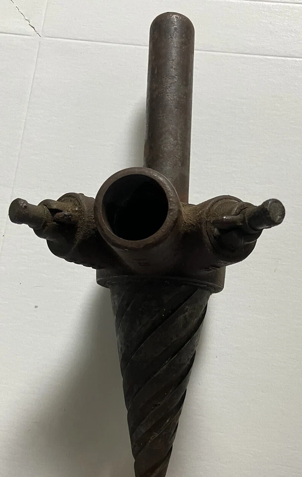 Vtg Spiral Racheting Pipe Reamer Reed Mfg CO Erie PA W/ Handke 1/8" To 2" Tools - Image 3 of 4