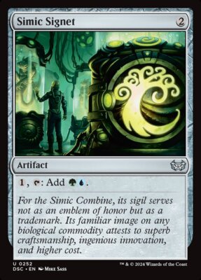 MTG Commander DSK U Simic Signet #0252