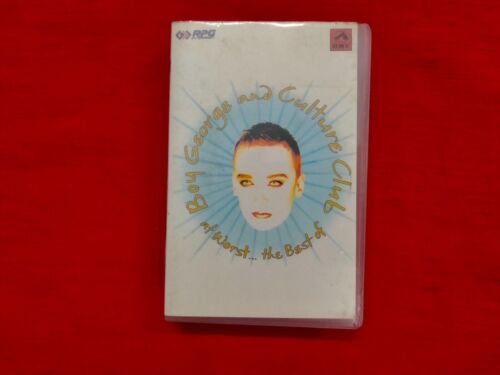Boy George Culture Club At Worst The Best Cassette tape INDIA Clamshell Hmv 1996 - Afbeelding 1 van 4