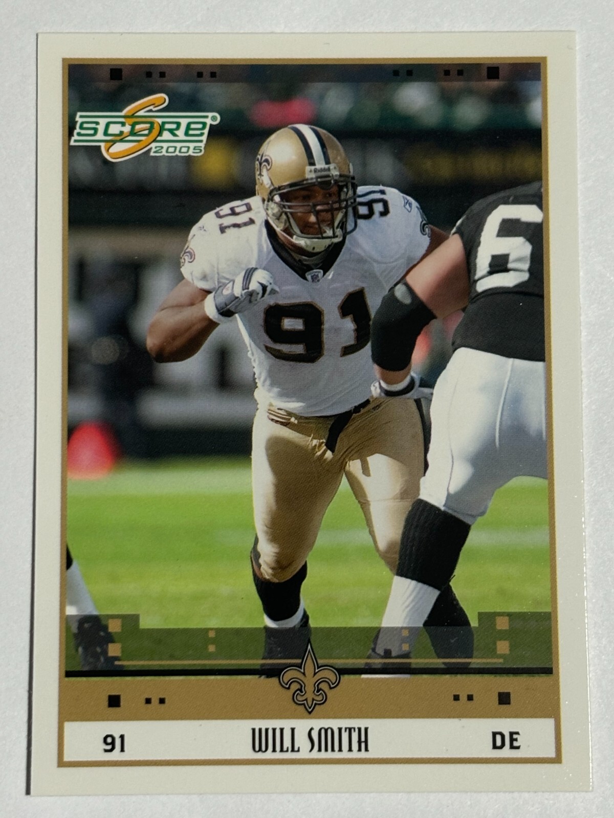 2005 Score #182 Will Smith New Orleans Saints
