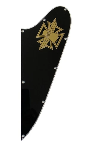 3 Ply Black Guitar Pickguard Logo For Gibson Firebird Thunderbird Bass Style