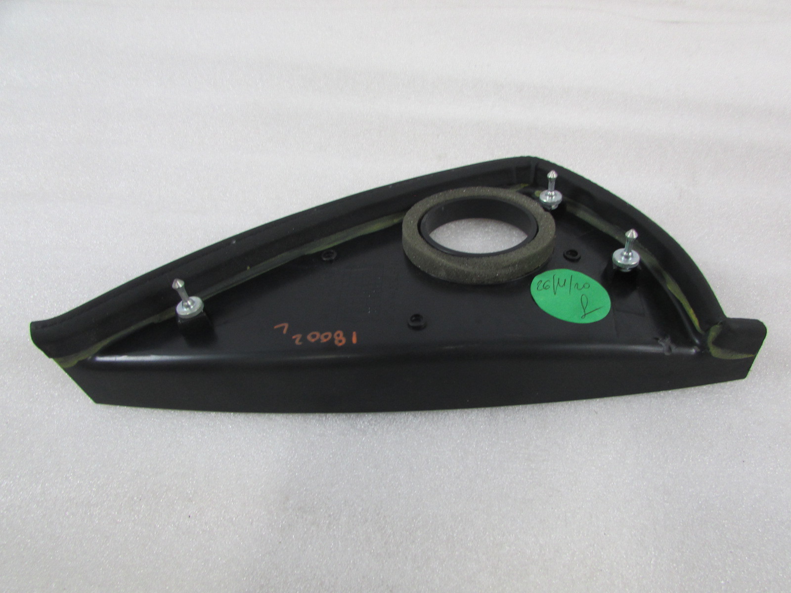 Ferrari California, LH, Left Dash End, Black, Used, P/N 80802700