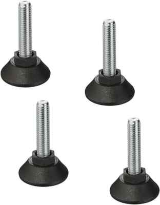 10x HÃ¤fele Vite Regolazione Justierschraube M10 X 50mm Piedino - Foto 13