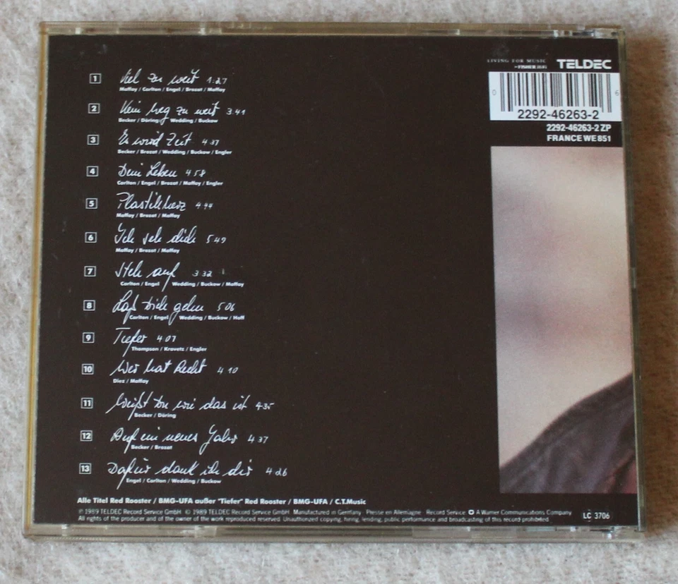 CD - Peter Maffay - Kein Weg zu weit incl. 2 Bonus-Titel - Bild 2 von 3