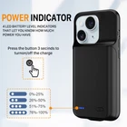6800mAh Battery Charger Case Power Bank For iPhone15 Pro Max/Plus Charging Cover