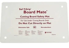 San Jamar CBM1016 Saf-T-Grip Board-Mate Nonslip Cutting Board Mat, 10"x 16"