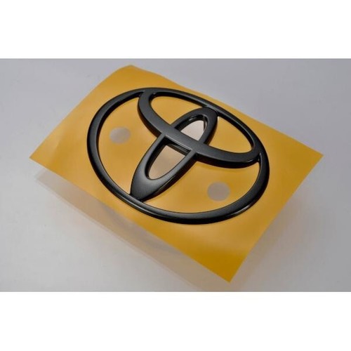 JDM OEM TOYOTA 80 Supra Front Black Emblem Bumper Budge JZA80 75314-14010 JAPAN - Picture 2 of 4