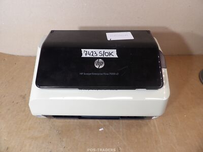 HP Scanjet Enterprise 7000 s2 Sheet-Feed Scanner - 7423 SCANS / OK - EXCL PSU