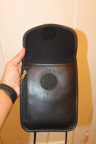 COACH SPECIAL EDITION 100TH ANNIVERSARY U.S Olympic Team Black Leather Purse - Picture 11 of 12