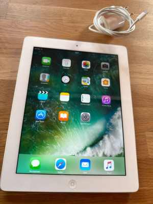 Apple iPad 4. Gen. 16GB, WLAN + Cellular (T-Mobile), 24,64 cm, (9,7 Zoll) - Weiß