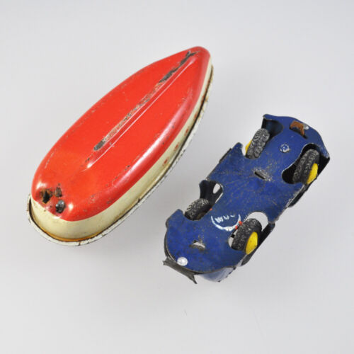 Tin Toy - Boat & Car - Michael Seidel - Whirly Boat - US-Zone Germany - Picture 5 of 6
