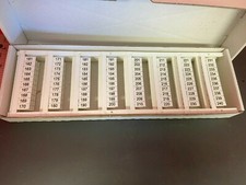 ALLEN-BRADLEY 1492-MS6X12- MARKER TAGS, NUMBERS 161-240- 5 SHEETS OF 80 TAGS