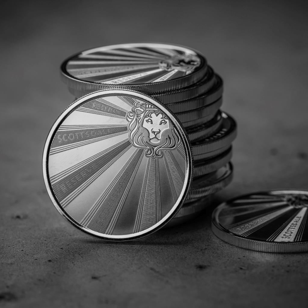 1 oz Silver Round RESERVE .999 Silver Round by Scottsdale Mint (BU